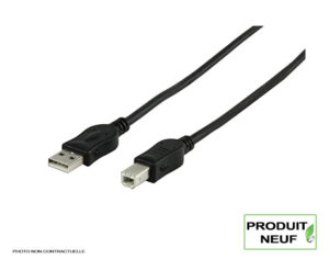 Câble USB 2.0 (2m) type AB